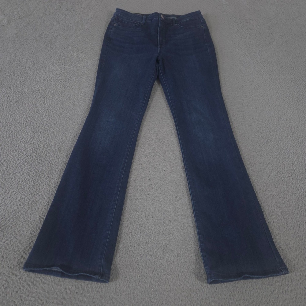 NYDJ‎ Jeans Womens 10 Dark Wash Billie Mini Boot Sure Stretch Lift Tuck Bootcut